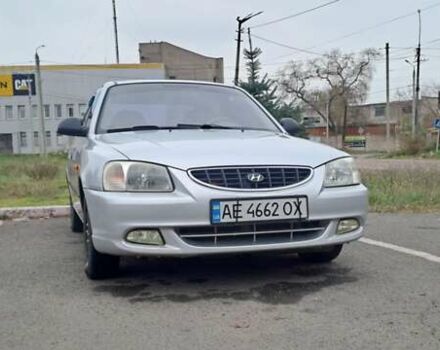 Сірий Хендай Акцент, об'ємом двигуна 1.5 л та пробігом 287 тис. км за 3500 $, фото 1 на Automoto.ua