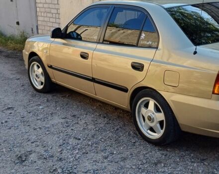 Серый Хендай Акцент, объемом двигателя 0 л и пробегом 212 тыс. км за 3500 $, фото 1 на Automoto.ua