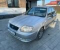 Серый Хендай Акцент, объемом двигателя 1.5 л и пробегом 248 тыс. км за 950 $, фото 1 на Automoto.ua