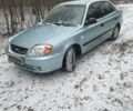 Серый Хендай Акцент, объемом двигателя 1.5 л и пробегом 297 тыс. км за 3500 $, фото 1 на Automoto.ua