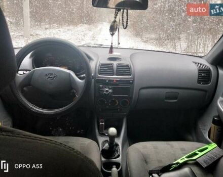 Хендай Акцент 2004 в Балте на Automoto.ua Серый Хендай Акцент, объемом двигателя 1.5 л и пробегом 297 тыс. км за 3500 $, фото 4 на Automoto.ua