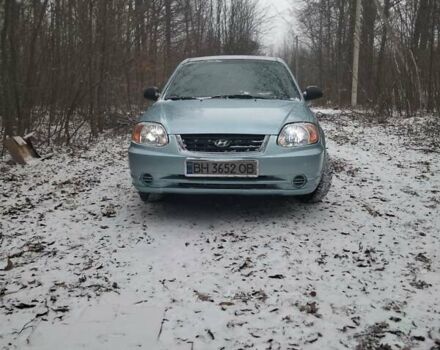 Хендай Акцент 2004 в Балте на Automoto.ua Серый Хендай Акцент, объемом двигателя 1.5 л и пробегом 297 тыс. км за 3500 $, фото 2 на Automoto.ua