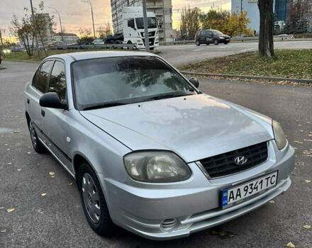 Сірий Хендай Акцент, об'ємом двигуна 1.5 л та пробігом 254 тис. км за 3200 $, фото 3 на Automoto.ua