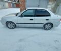Серый Хендай Акцент, объемом двигателя 1.5 л и пробегом 350 тыс. км за 3400 $, фото 1 на Automoto.ua