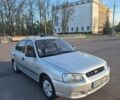 Серый Хендай Акцент, объемом двигателя 1.5 л и пробегом 207 тыс. км за 2400 $, фото 1 на Automoto.ua