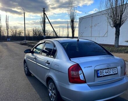 Серый Хендай Акцент, объемом двигателя 1.4 л и пробегом 257 тыс. км за 4300 $, фото 7 на Automoto.ua