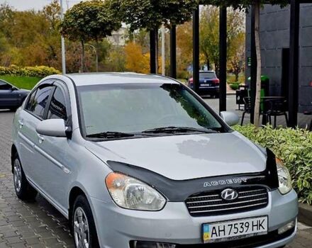 Хендай Акцент 2007 у Дніпро (Дніпропетровську) на Automoto.ua Сірий Хендай Акцент, об'ємом двигуна 1.4 л та пробігом 159 тис. км за 4850 $, фото 1 на Automoto.ua