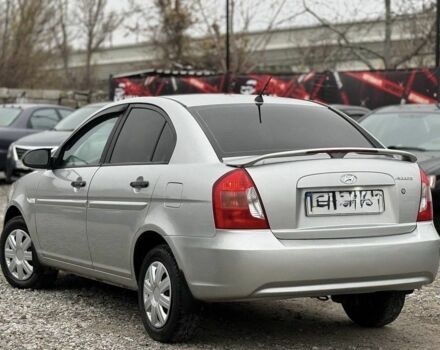 Серый Хендай Акцент, объемом двигателя 1.4 л и пробегом 149 тыс. км за 3650 $, фото 5 на Automoto.ua