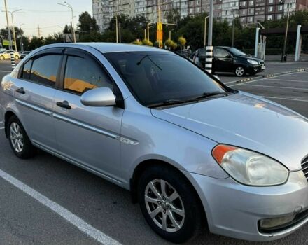 Хендай Акцент 2007 в Днепре (Днепропетровске) на Automoto.ua Серый Хендай Акцент, объемом двигателя 1.4 л и пробегом 223 тыс. км за 4800 $, фото 2 на Automoto.ua