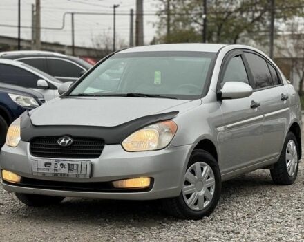 Серый Хендай Акцент, объемом двигателя 1.4 л и пробегом 149 тыс. км за 3650 $, фото 7 на Automoto.ua