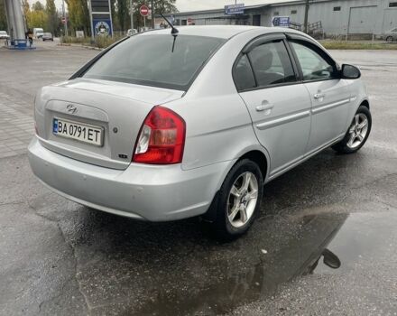 Хендай Акцент 2007 в Кременчуге на Automoto.ua Серый Хендай Акцент, объемом двигателя 1.6 л и пробегом 400 тыс. км за 3600 $, фото 3 на Automoto.ua