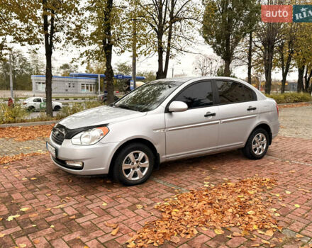 Серый Хендай Акцент, объемом двигателя 1.4 л и пробегом 182 тыс. км за 4300 $, фото 20 на Automoto.ua