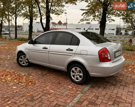 Серый Хендай Акцент, объемом двигателя 1.4 л и пробегом 182 тыс. км за 4300 $, фото 9 на Automoto.ua