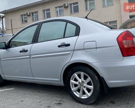 Сірий Хендай Акцент, об'ємом двигуна 1.4 л та пробігом 165 тис. км за 4900 $, фото 3 на Automoto.ua