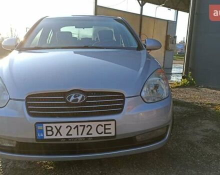 Серый Хендай Акцент, объемом двигателя 1.4 л и пробегом 228 тыс. км за 4400 $, фото 23 на Automoto.ua