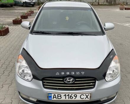 Сірий Хендай Акцент, об'ємом двигуна 1.4 л та пробігом 165 тис. км за 4900 $, фото 4 на Automoto.ua
