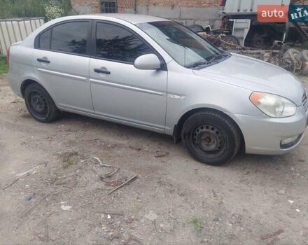 Хендай Акцент 2007 в Львове на Automoto.ua Серый Хендай Акцент, объемом двигателя 1.6 л и пробегом 252 тыс. км за 3000 $, фото 5 на Automoto.ua