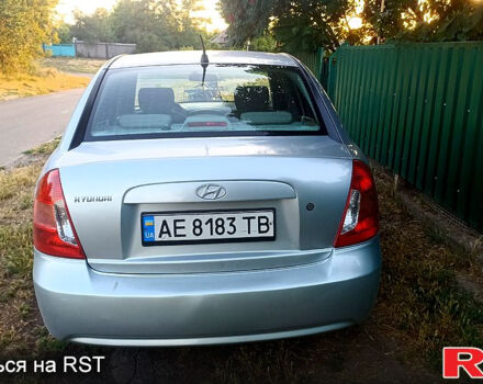 Серый Хендай Акцент, объемом двигателя 1.4 л и пробегом 231 тыс. км за 5400 $, фото 1 на Automoto.ua
