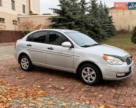 Серый Хендай Акцент, объемом двигателя 1.4 л и пробегом 182 тыс. км за 4300 $, фото 16 на Automoto.ua