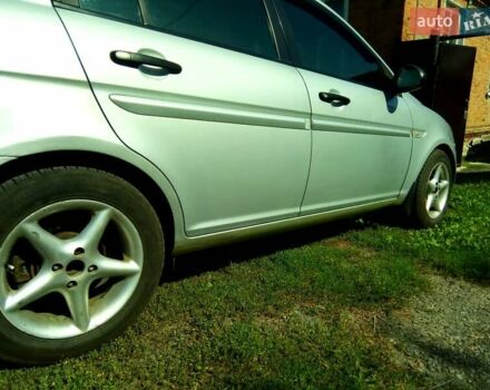 Сірий Хендай Акцент, об'ємом двигуна 1.49 л та пробігом 218 тис. км за 4300 $, фото 7 на Automoto.ua