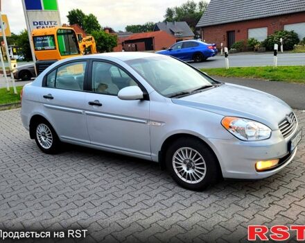 Серый Хендай Акцент, объемом двигателя 1.4 л и пробегом 240 тыс. км за 4100 $, фото 1 на Automoto.ua