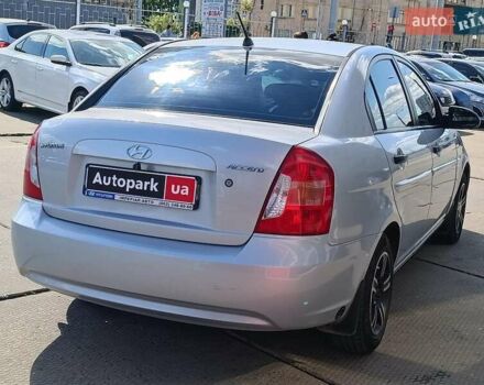 Серый Хендай Акцент, объемом двигателя 1.4 л и пробегом 158 тыс. км за 5290 $, фото 10 на Automoto.ua