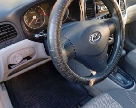 Сірий Хендай Акцент, об'ємом двигуна 1.4 л та пробігом 224 тис. км за 4300 $, фото 6 на Automoto.ua