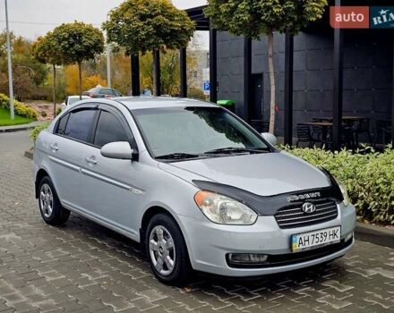 Хендай Акцент 2007 у Дніпро (Дніпропетровську) на Automoto.ua Сірий Хендай Акцент, об'ємом двигуна 1.4 л та пробігом 159 тис. км за 4850 $, фото 4 на Automoto.ua