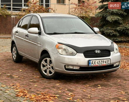 Серый Хендай Акцент, объемом двигателя 1.4 л и пробегом 182 тыс. км за 4300 $, фото 17 на Automoto.ua