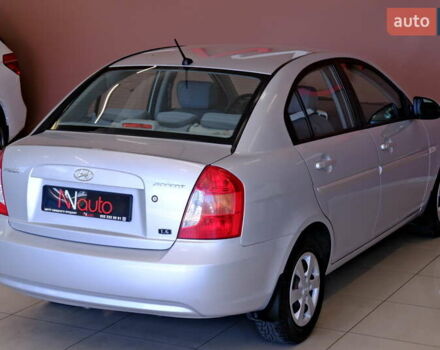 Серый Хендай Акцент, объемом двигателя 1.6 л и пробегом 55 тыс. км за 6900 $, фото 20 на Automoto.ua