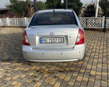 Сірий Хендай Акцент, об'ємом двигуна 1.4 л та пробігом 350 тис. км за 4300 $, фото 11 на Automoto.ua