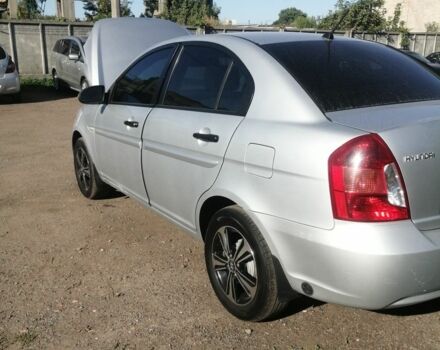 Сірий Хендай Акцент, об'ємом двигуна 1.4 л та пробігом 220 тис. км за 4000 $, фото 3 на Automoto.ua