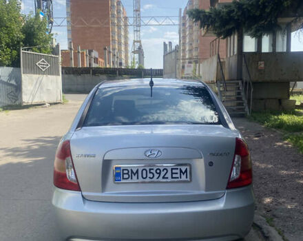 Серый Хендай Акцент, объемом двигателя 1.4 л и пробегом 245 тыс. км за 4500 $, фото 3 на Automoto.ua