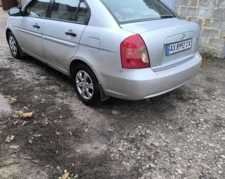 Серый Хендай Акцент, объемом двигателя 1.4 л и пробегом 120 тыс. км за 3600 $, фото 15 на Automoto.ua