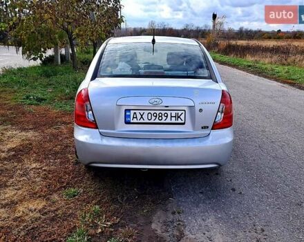 Хендай Акцент 2008 в Харькове на Automoto.ua Серый Хендай Акцент, объемом двигателя 1.6 л и пробегом 224 тыс. км за 5300 $, фото 19 на Automoto.ua