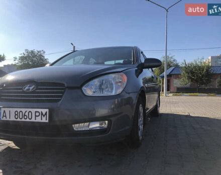 Сірий Хендай Акцент, об'ємом двигуна 1.4 л та пробігом 200 тис. км за 5000 $, фото 14 на Automoto.ua