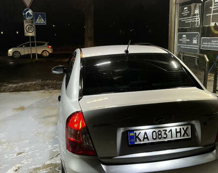 Серый Хендай Акцент, объемом двигателя 1.4 л и пробегом 140 тыс. км за 5199 $, фото 8 на Automoto.ua