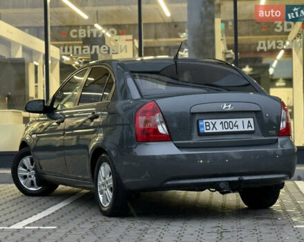 Серый Хендай Акцент, объемом двигателя 1.5 л и пробегом 155 тыс. км за 5200 $, фото 17 на Automoto.ua