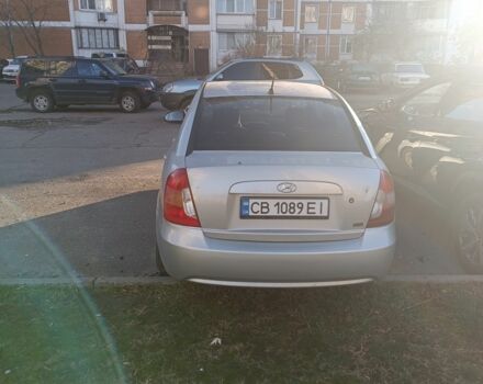 Серый Хендай Акцент, объемом двигателя 1.6 л и пробегом 246 тыс. км за 4900 $, фото 2 на Automoto.ua