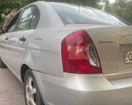 Серый Хендай Акцент, объемом двигателя 1.49 л и пробегом 143 тыс. км за 4000 $, фото 17 на Automoto.ua