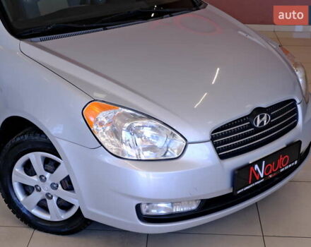 Серый Хендай Акцент, объемом двигателя 1.6 л и пробегом 55 тыс. км за 6900 $, фото 11 на Automoto.ua