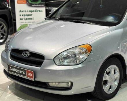 Серый Хендай Акцент, объемом двигателя 1.4 л и пробегом 203 тыс. км за 4990 $, фото 7 на Automoto.ua
