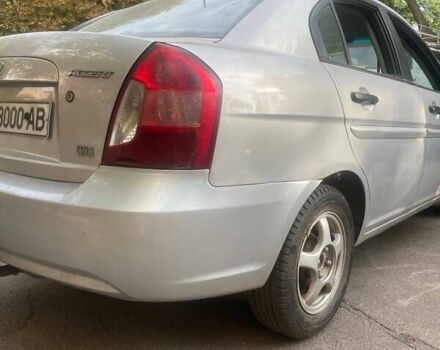 Серый Хендай Акцент, объемом двигателя 1.49 л и пробегом 143 тыс. км за 4000 $, фото 20 на Automoto.ua