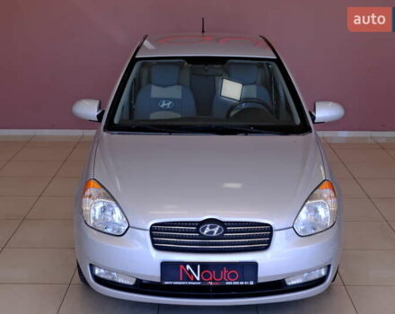 Серый Хендай Акцент, объемом двигателя 1.6 л и пробегом 55 тыс. км за 6900 $, фото 1 на Automoto.ua