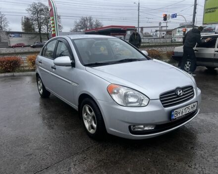 Серый Хендай Акцент, объемом двигателя 1.4 л и пробегом 220 тыс. км за 4500 $, фото 1 на Automoto.ua