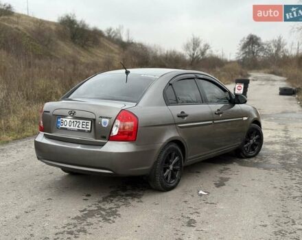 Серый Хендай Акцент, объемом двигателя 1.5 л и пробегом 251 тыс. км за 4500 $, фото 6 на Automoto.ua