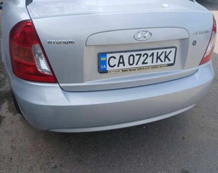 Сірий Хендай Акцент, об'ємом двигуна 1.4 л та пробігом 83 тис. км за 5999 $, фото 1 на Automoto.ua
