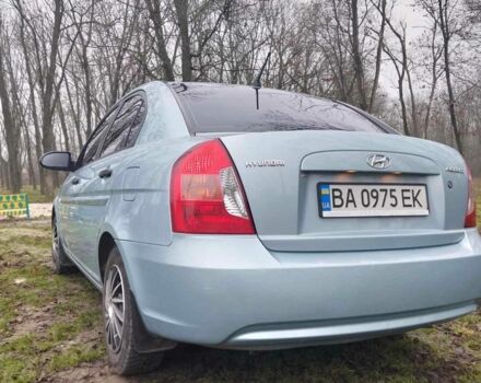 Сірий Хендай Акцент, об'ємом двигуна 1.4 л та пробігом 187 тис. км за 4850 $, фото 7 на Automoto.ua