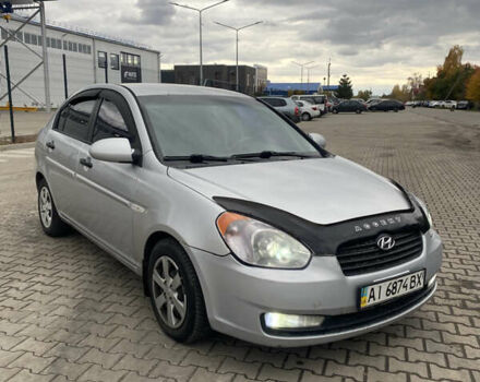 Сірий Хендай Акцент, об'ємом двигуна 1.4 л та пробігом 252 тис. км за 4500 $, фото 1 на Automoto.ua