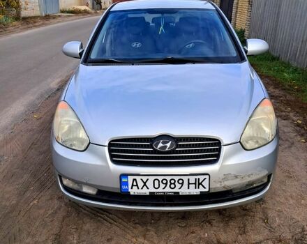 Серый Хендай Акцент, объемом двигателя 1.6 л и пробегом 224 тыс. км за 5300 $, фото 8 на Automoto.ua